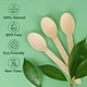 Wooden spoon and fork set